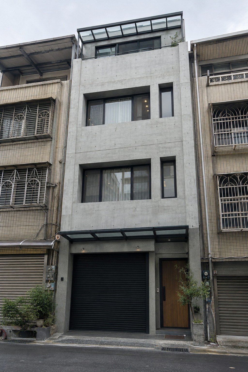 連棟中段改建