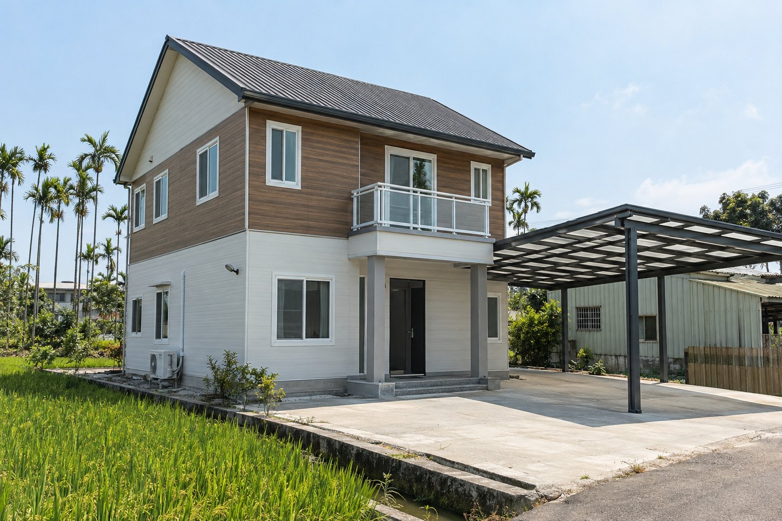 兩層輕鋼構住宅